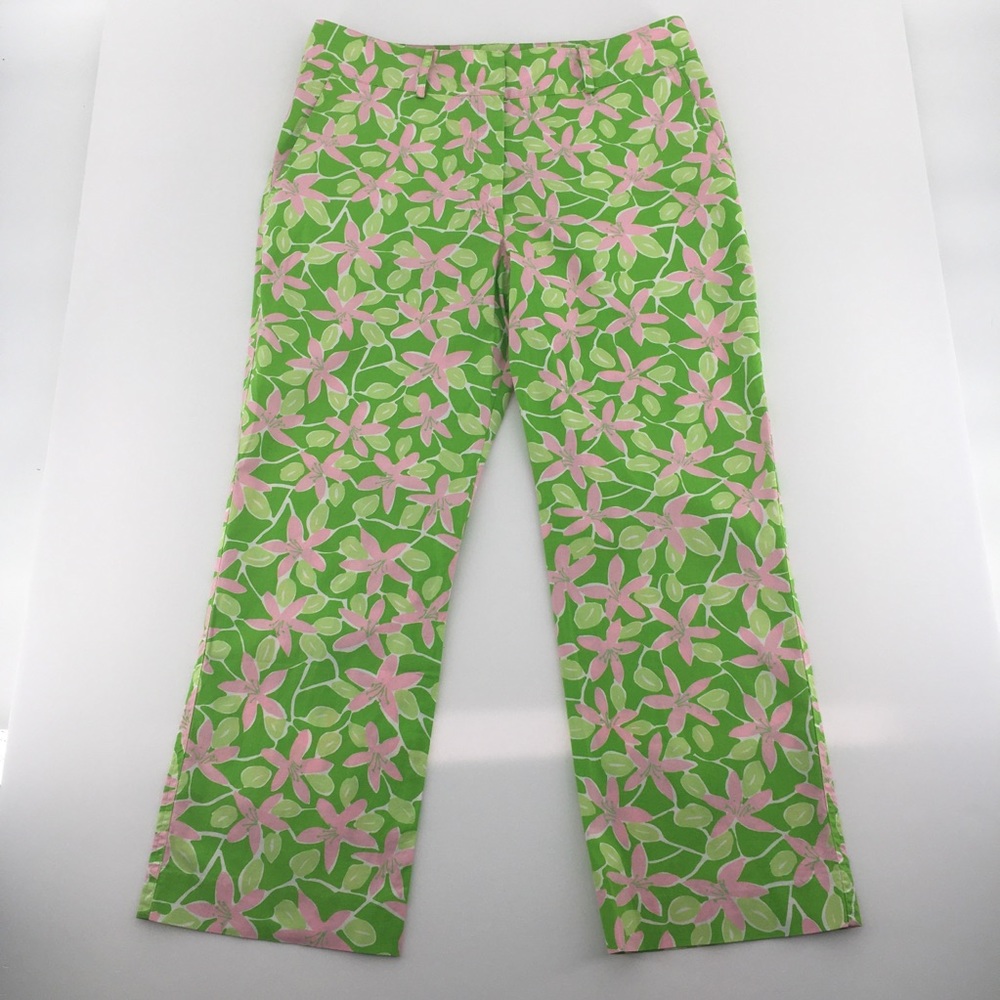 Lilly Pulitzer “Chilean Avenue” Capri Pants - Sz 6
